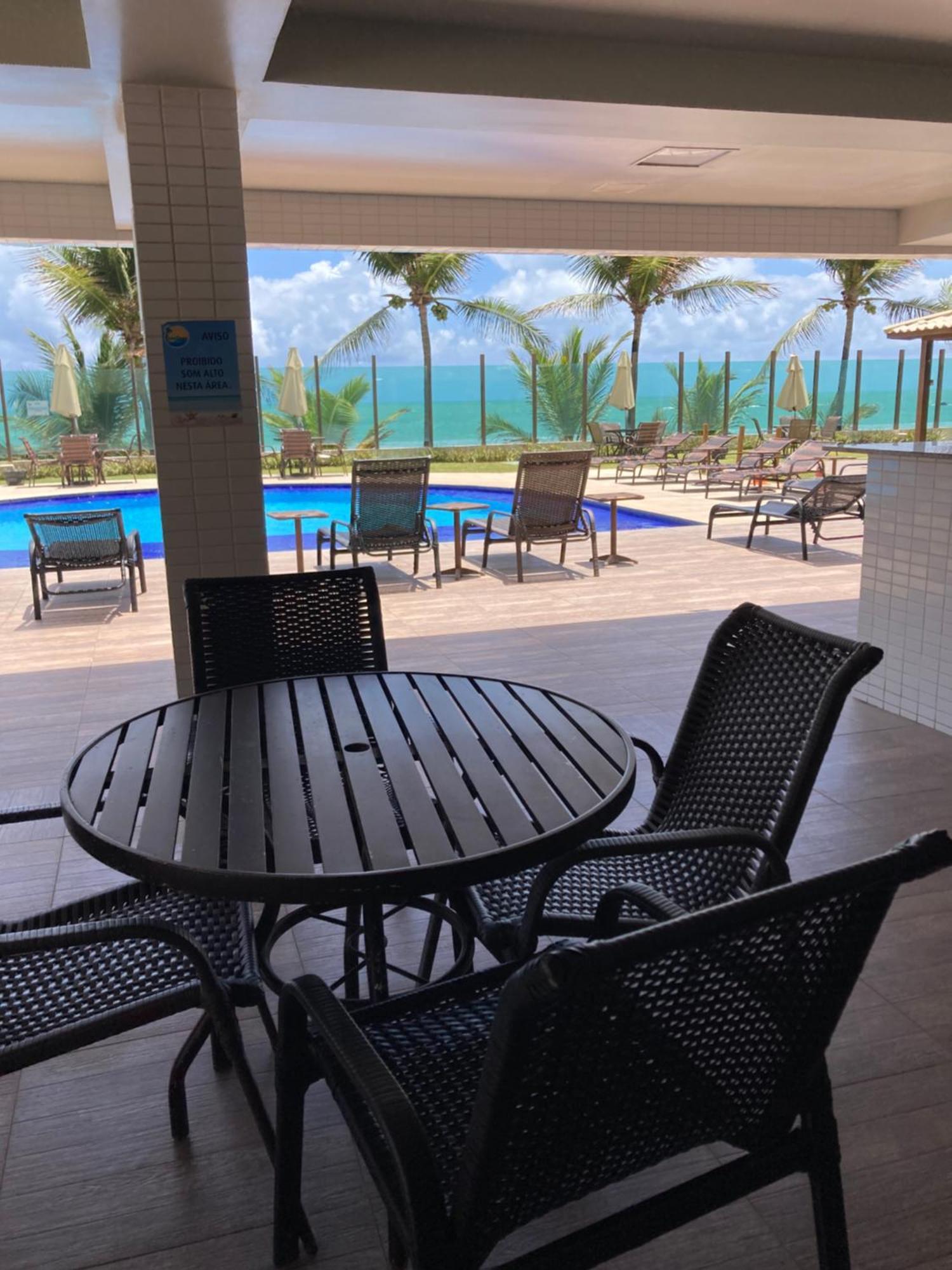 Tabatinga Luxxor Flat - Vista Mar Daire Conde  Dış mekan fotoğraf