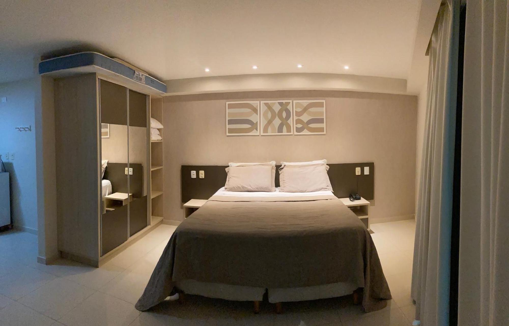 Tabatinga Luxxor Flat - Vista Mar Daire Conde  Dış mekan fotoğraf