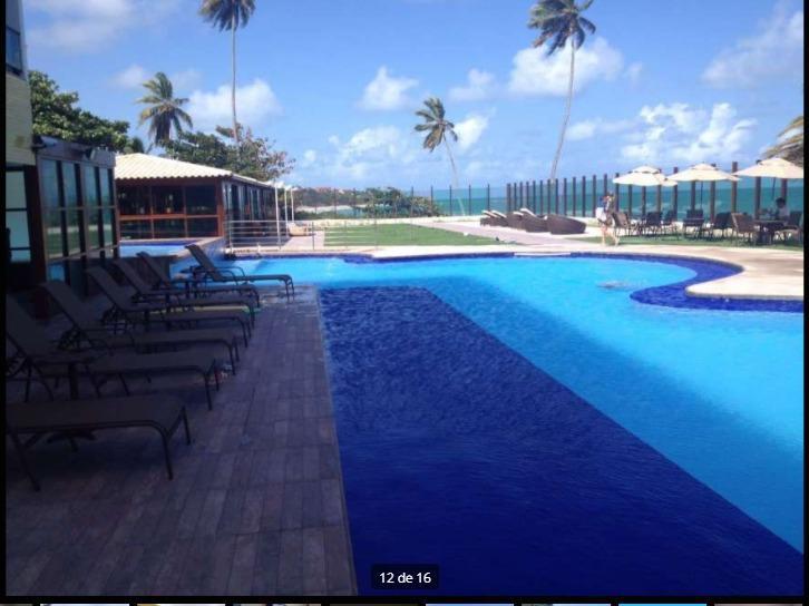 Tabatinga Luxxor Flat - Vista Mar Daire Conde  Dış mekan fotoğraf