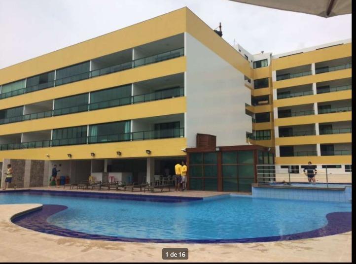 Tabatinga Luxxor Flat - Vista Mar Daire Conde  Dış mekan fotoğraf