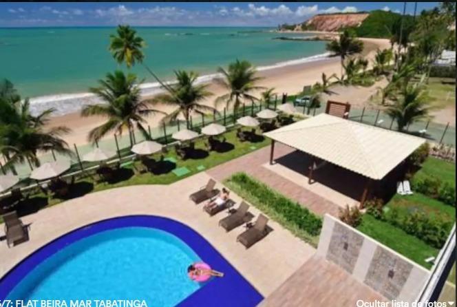Tabatinga Luxxor Flat - Vista Mar Daire Conde  Dış mekan fotoğraf